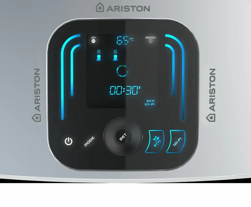 Графическая панель водонагревателя Ariston ABS VLS EVO Wi-Fi