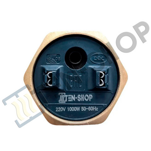 ТЭН радиаторный RDT 1000W, левая резьба, D42мм (G1 1/4) 3301000