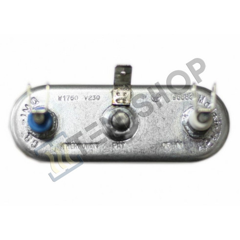 ТЭН 1750W, короткий L-160мм., прямой, без отверстия 815300
