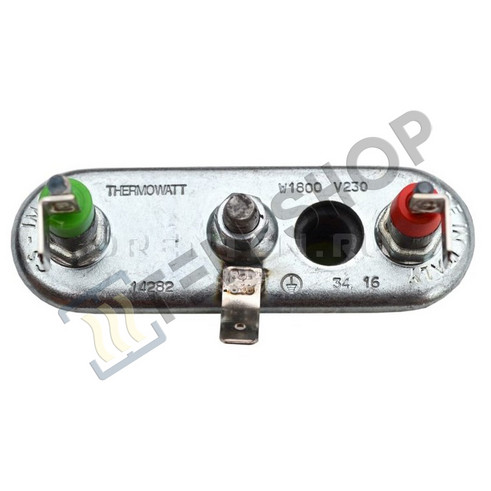 ТЭН 1800W, средний L-195мм., прямой, с отверстием 8082601
