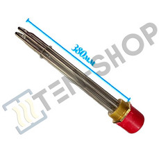 Блок ТЭН 12000W/220-380V L-380мм., нерж, G2