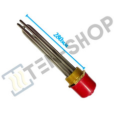 Блок ТЭН 4500W/220-380V L-280мм., нерж, G2
