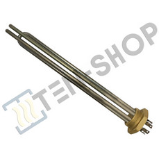 Блок ТЭН G1,5 - 3000W/220V, нерж., L=36см., без трубки