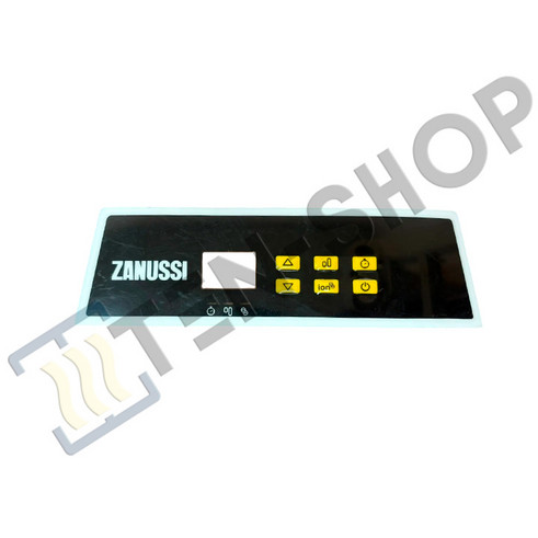 Наклейка панели управления конвектора Zanussi 21030200156