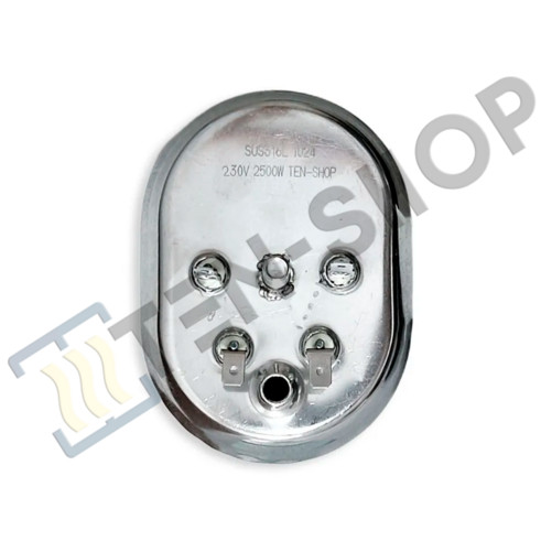 ТЭН 2500W/230V (1500W+1000W) нерж., в/з 65150909 65150870