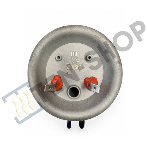 ТЭН SL 2500W/220V, под М6, нерж. с эмалью 4621240910