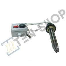 ТЭН 4500W с регулятором G1 1/2 L=260mm
