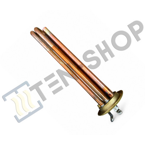 ТЭН RF 2000W(1000+1000) медный усиленный, под винты RU-TS, в/з 3402205 3062202