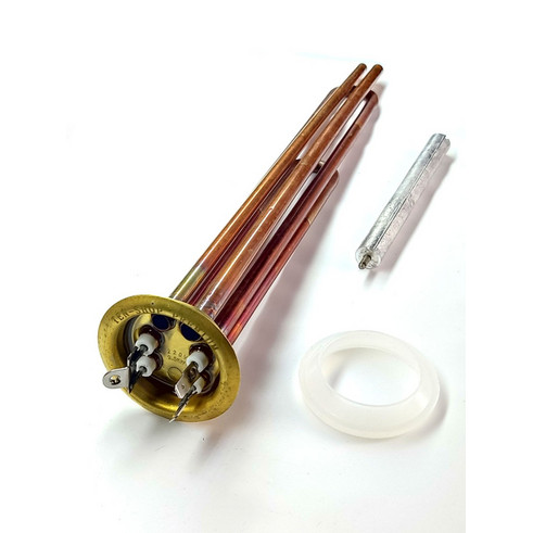 Комплект ТЭН 2500W усиленный Ten-Shop + анод + прокладка 3062201_kit