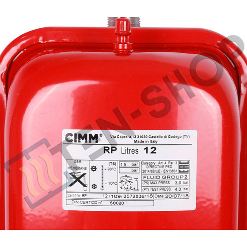 STOUT SEB SP Расширительный бак CIMM RP 12 литров 58180