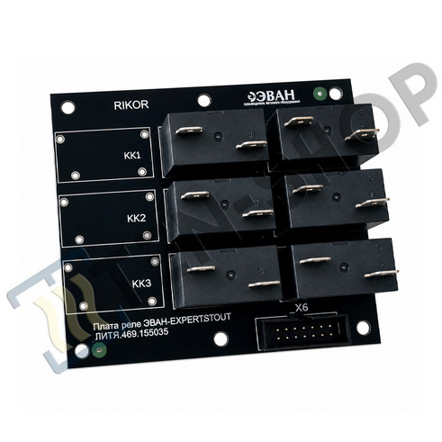 Плата 6 реле ЭВАН-EXPERT/STOUT IDC-14 32295-01 