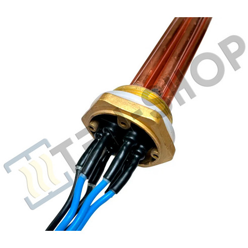 Блок ТЭН NM 3000W 230/400V, медь, L-24см + прокладка 30620094646