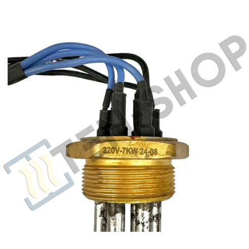 Блок ТЭН NM 7000W 230/400V, нержавейка, L-43см 20620094648