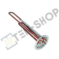 ТЭН GS 2000W/230V, под анод М4, медный, верт.