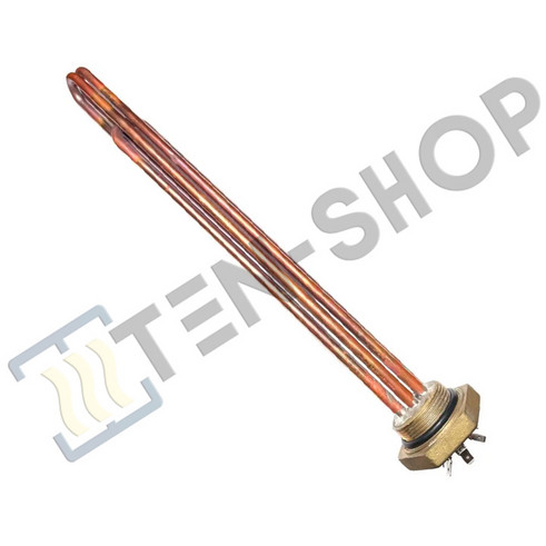 Блок ТЭН RTF 6000W (3x2000W) TW, G1 1/2, L-400, клеммы под разъем 3402041