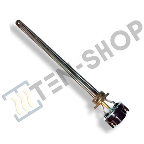 ТЭН радиаторный RG 300W/220V, левая резьба G1 (33мм.) + термостат 3402203_kit