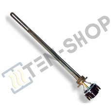 ТЭН радиаторный RG 1500W/220V, правая резьба G1 (33мм.) + термостат