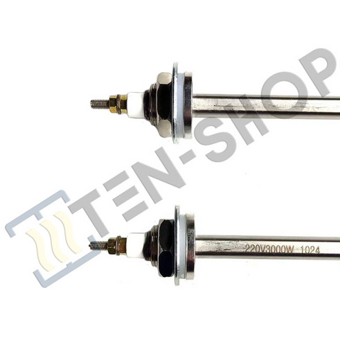 ТЭН скрепка 3000W, М22, нерж., L-170мм., для котлов 3000W-M22-S-S