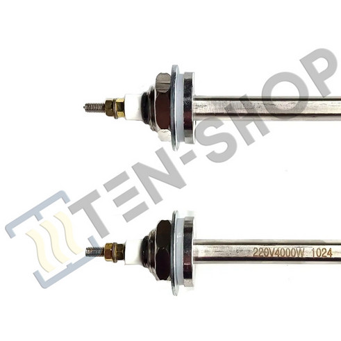 ТЭН скрепка 4000W, М22, нерж., L-190мм., для котлов 4000W-M22-S-S