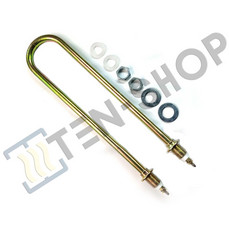 Тэн 3500W U-образный, штуцер - М18, для котлов, оцинк. сталь, L-290мм.
