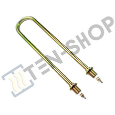 Тэн 4000W U-образный, штуцер - М18, для котлов, оцинк. сталь, L-400мм.