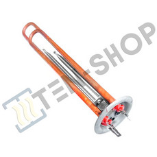 ТЭН RF 2000W (1300W+700W), TS+, медный, верт, нерж. патрубки