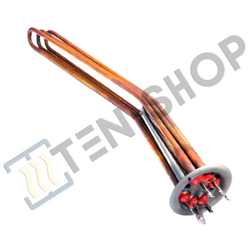 ТЭН GS 6000W/220V (3x2000W) медный, под винт 03861
