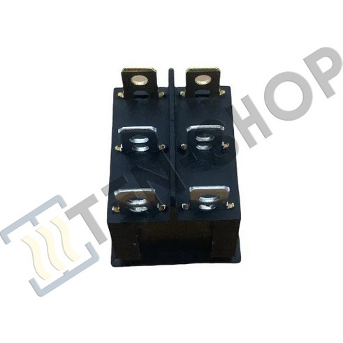 Выключатель двухклавишный 16A/250V, 20A/125V 65150777