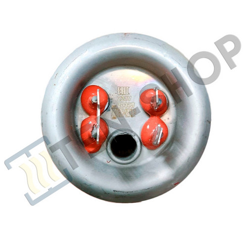 ТЭН DN 2000W/230V, медный, под анод М4, верт., 4 контакта 66052