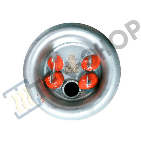 ТЭН DN 2000W/230V, нержавейка, под анод М4, верт., 4 контакта 3062224