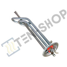 ТЭН DT 2000W, нержавейка, гор., под винт, Fora
