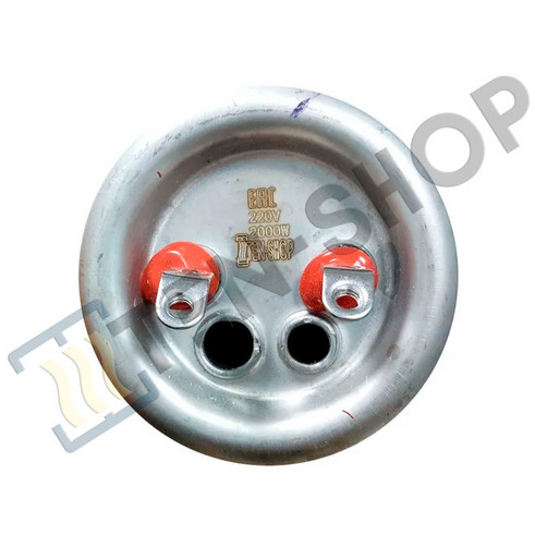 ТЭН DN 2000W/220V М6, нерж, верт., контакты под винт 00650