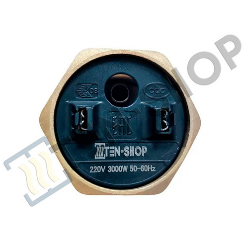 ТЭН радиаторный RDT 3000W, правая резьба, D42мм (G1 1/4) 3403000