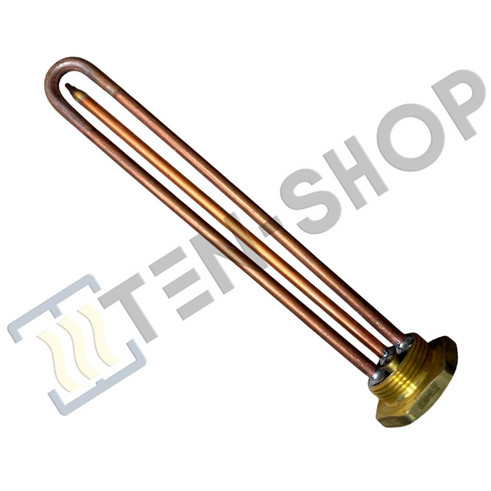 ТЭН G1 1/4 RDT 2000W TS с местом под анод М6, медь 3182231